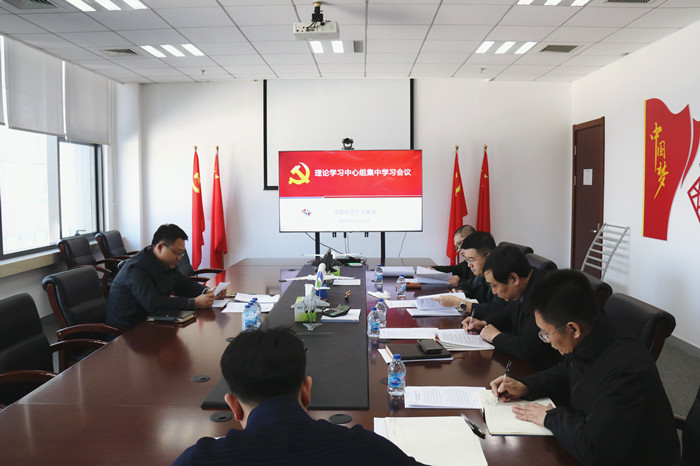 集團召開黨委理論學(xué)習中心組集中學(xué)習會議